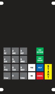 005-422282 Keypad Overlay