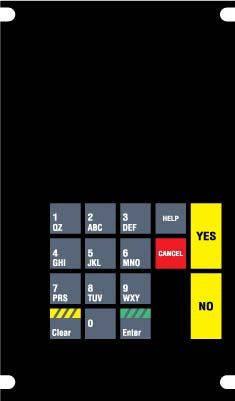 15-422282  Keypad Overlay