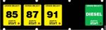 18C-132850 1x5 Push to Start Keypad Overlay
