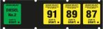 19GR-132830 1x5 Push to Start Keypad Overlay