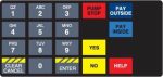 1G-321172 Keypad Overlay