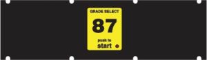 73A-132850 1x5 Push to Start Keypad Overlay