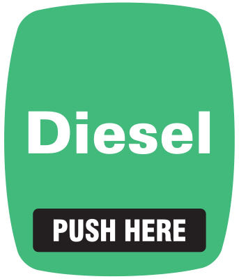 888460-001-042B Ovation Octane Decal - Diesel
