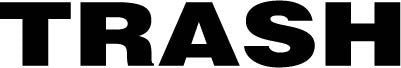 CBV-TRASH2x12  Trash Lettering
