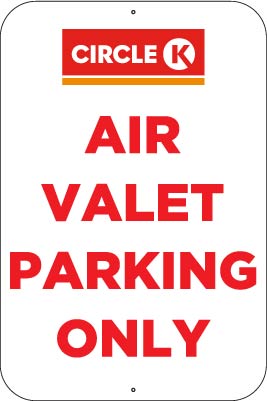 Circle K-AVP  12" x 18" Metal Sign 