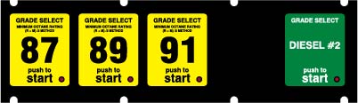 D2CG-132830 Push to Start Keypad Overlay