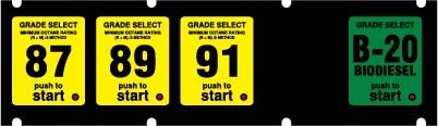 D2FG-132830 Push to Start Keypad Overlay