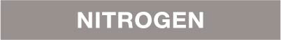 DE-NITROGEN 7" X 1" Decal - White Text on Clear Vinyl