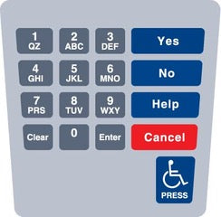ENE1701G016 E Cim Keypad Overlay