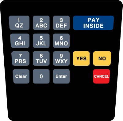 ENE1701G029 E Cim Keypad Overlay