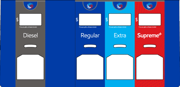ENS0904G1042 3+1 Grade Select Panel - Exxon Synergy