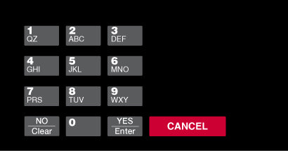 EU03004G186 Crind Keypad Overlay