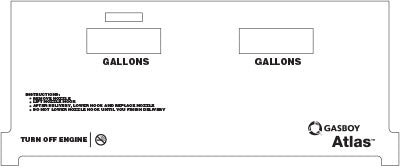 GK91201G001 Gasboy Overlay