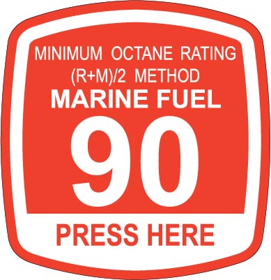 ORB-MF90 90 Marine Fuel Decal