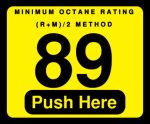 002-129999 89 Push Here Octane Decal