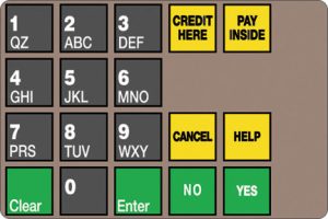 002-233689 BP Keypad Overlay