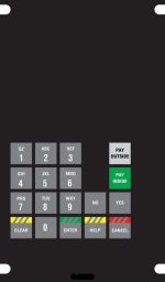 004-422282 Keypad Overlay