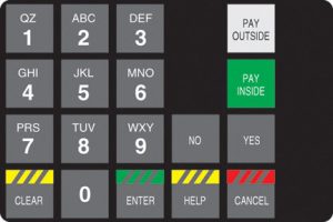 007-233689 Keypad Overlay