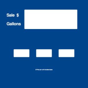 0080082-005B Southwest 3 Product Door Keypad/Panel Blue