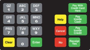 0080113-009 Centurion Keypad Overlay Generic