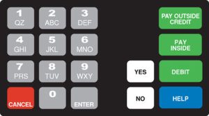 0080113-010 Centurion Keypad Overlay Citgo