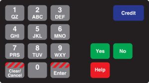 0080113-013 Centurion Keypad Overlay