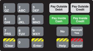 0080113-017 Centurion Keypad Overlay
