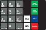 009-233689 Keypad Overlay