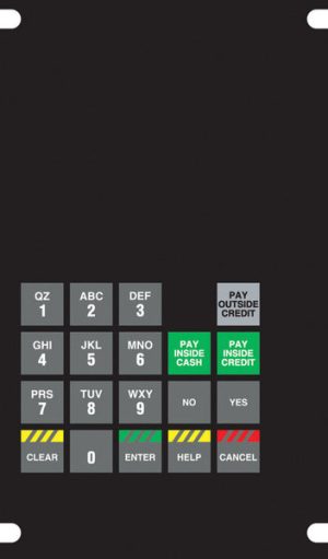 009-422282 Keypad Overlay