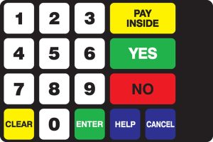 00P-233689 Keypad Overlay
