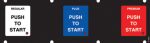 010-132830 1x5 Push to Start Keypad Overlay