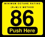 011-129999 86 Push Here Octane Decal