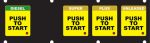 016-132870 1x5 Push to Start Keypad Overlay