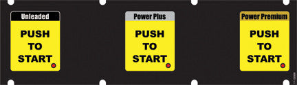 017-132830 1x5 Push to Start Keypad Overlay