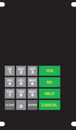 019-422282 Keypad Overlay