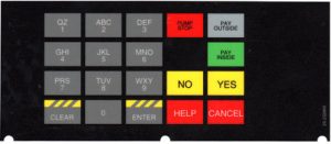 023-232840 4x6 Keypad Overlay