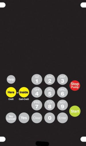 030-422282 Keypad Overlay
