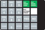 053-233689 Keypad Overlay