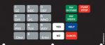 078-232840B Citgo 4x6 Keypad Overlay