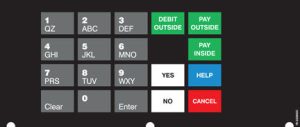 078-232840C Keypad Overlay