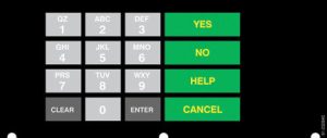 091-232840 4x6 Keypad Overlay