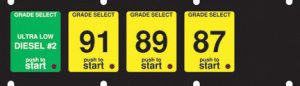 0D2-132830B 1x5 Keypad Overlay