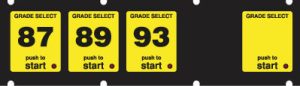 0G1-132830 1x5 Keypad Overlay