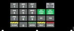 015-232840B 4x6 Keypad Overlay