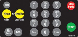 018-321172 Keypad Overlay