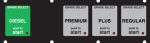 235-132830 1x5 Keypad Overlay