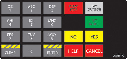 026-321172 Keypad Overlay