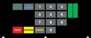47-232840  Keypad Overlay 