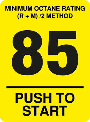 85-233695 85 Octane Push to Start Overlay