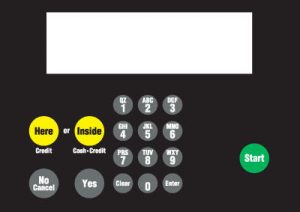 882578-016 CAT Keypad with Metal Panel